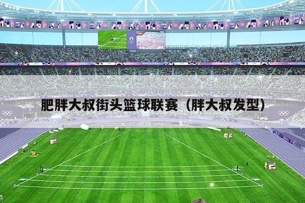 肥胖大叔街头篮球联赛(胖大叔发型)