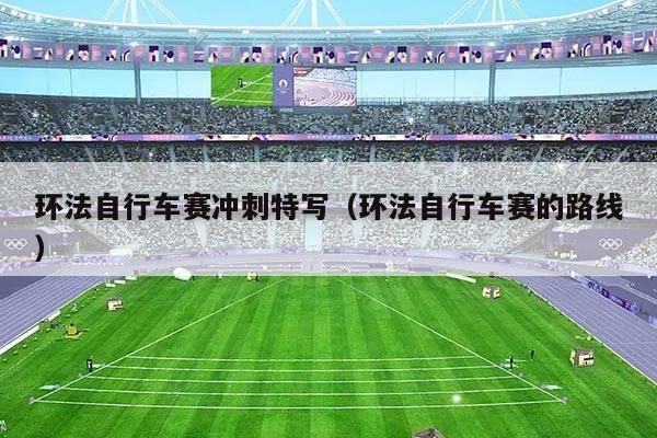 环法自行车赛冲刺特写（环法自行车赛的路线）