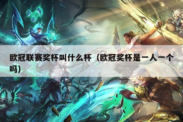 欧冠联赛奖杯叫什么杯(欧冠奖杯是一人一个吗)