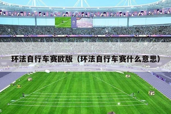 环法自行车赛欧版（环法自行车赛什么意思）