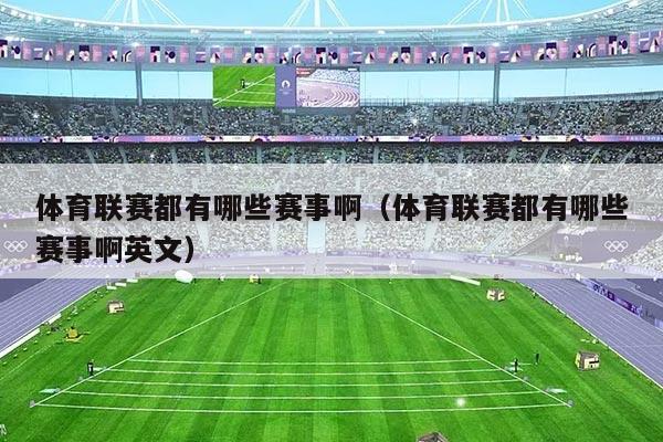 体育联赛都有哪些赛事啊（体育联赛都有哪些赛事啊英文）