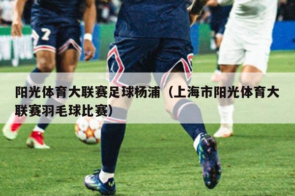 阳光体育大联赛足球杨浦（上海市阳光体育大联赛羽毛球比赛）