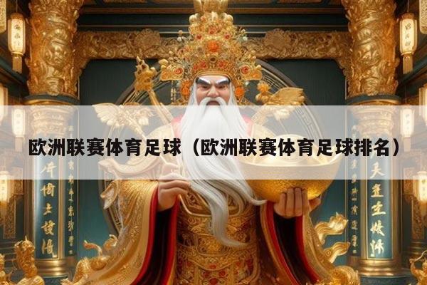 欧洲联赛体育足球（欧洲联赛体育足球排名）