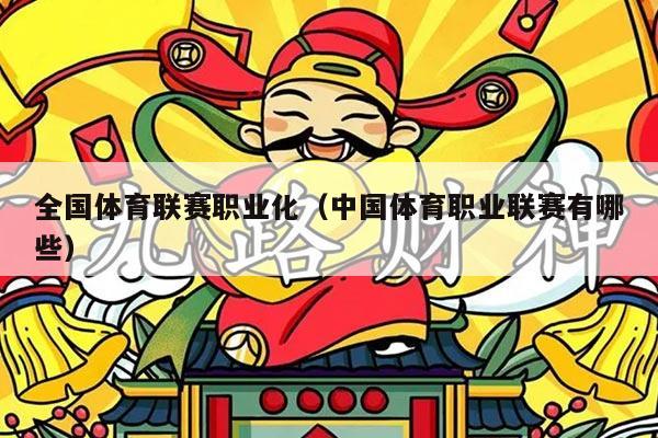 全国体育联赛职业化（中国体育职业联赛有哪些）