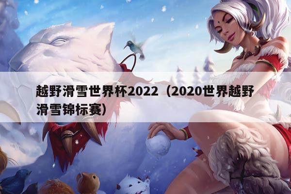 越野滑雪世界杯2022（2020世界越野滑雪锦标赛）