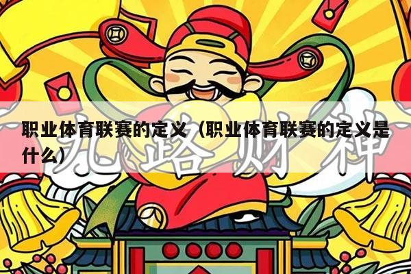 职业体育联赛的定义（职业体育联赛的定义是什么）