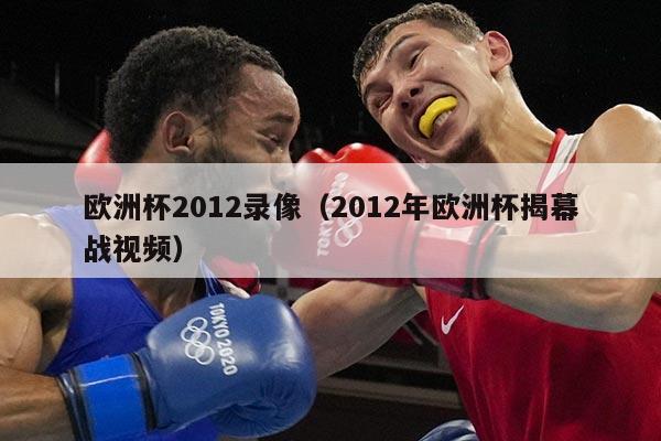 欧洲杯2012录像（2012年欧洲杯揭幕战视频）